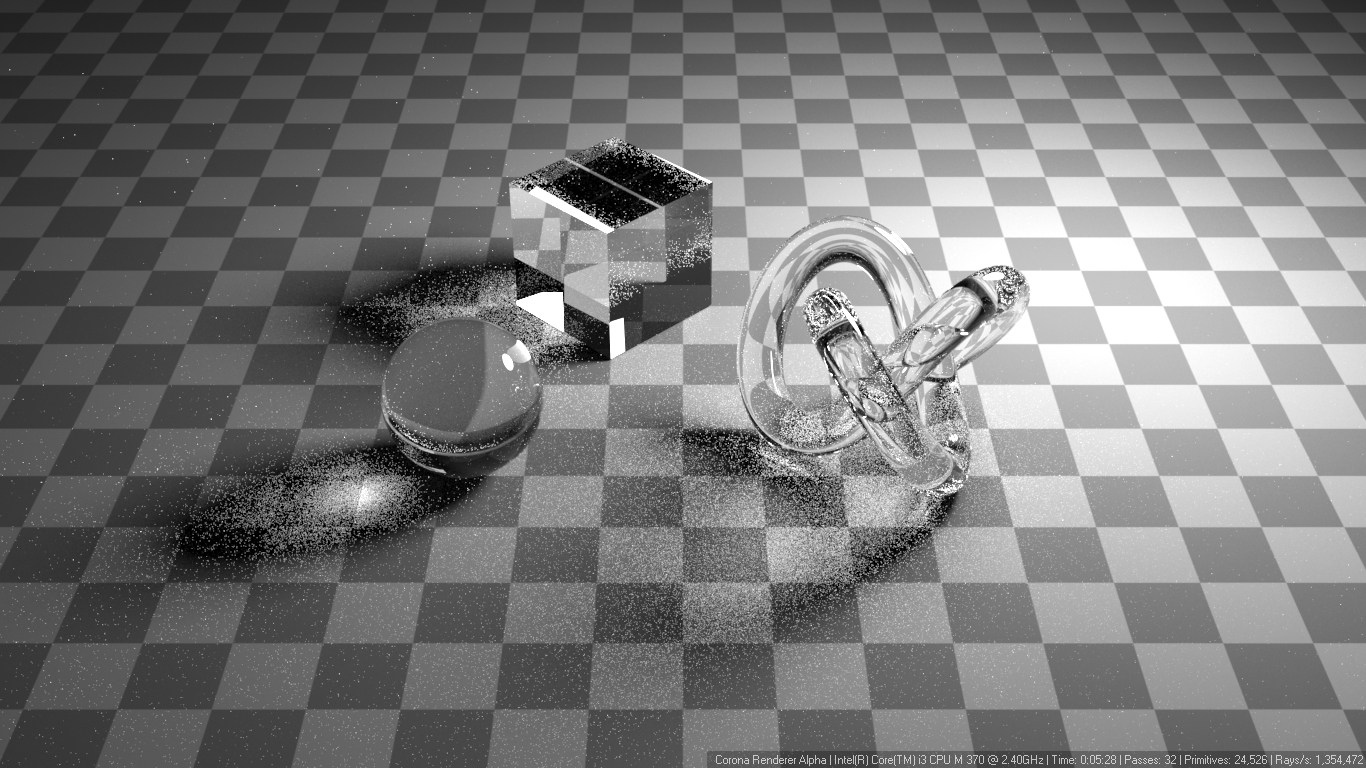 如何去除corona渲染里的噪点